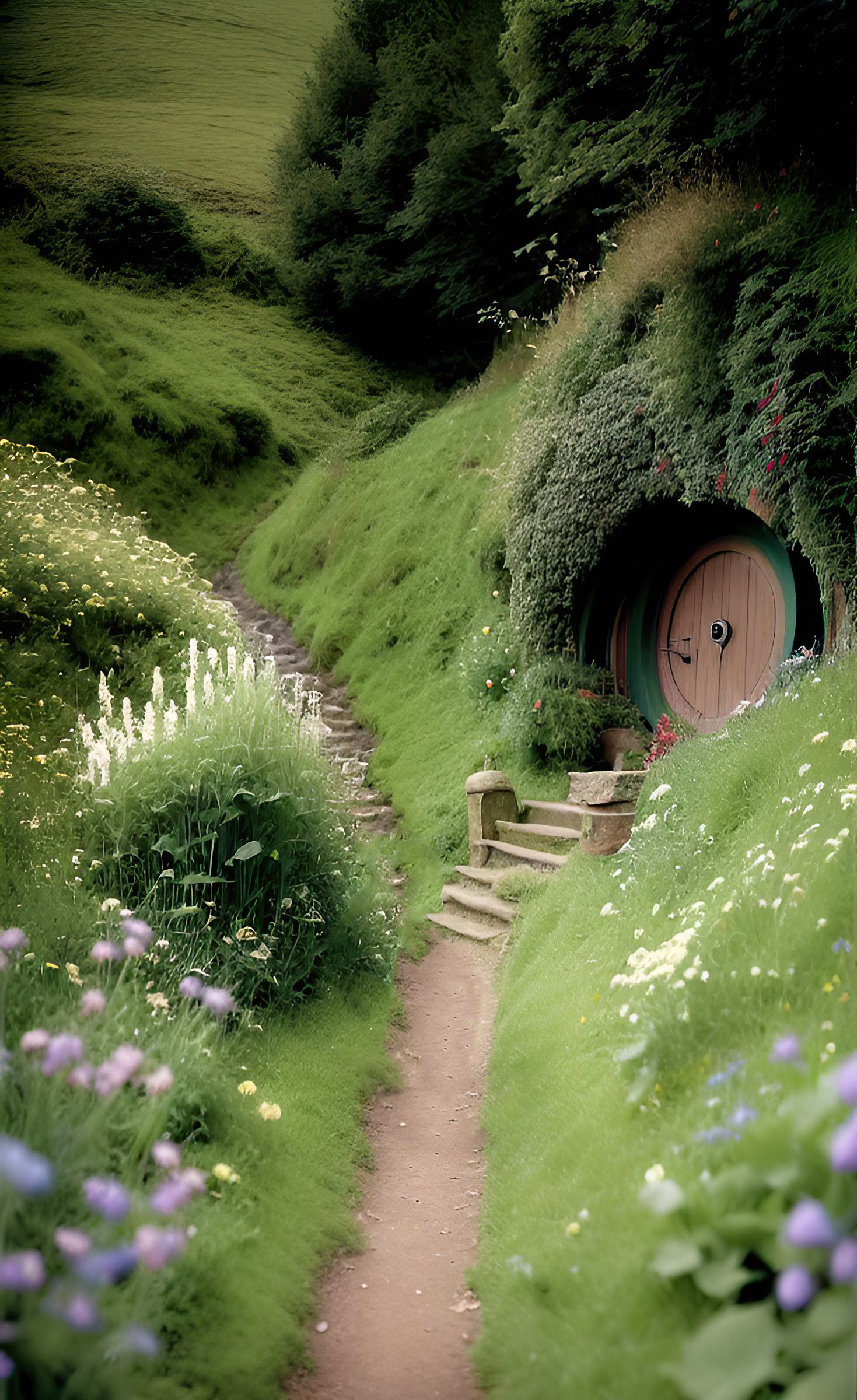 Generic hobbit house (single picture)