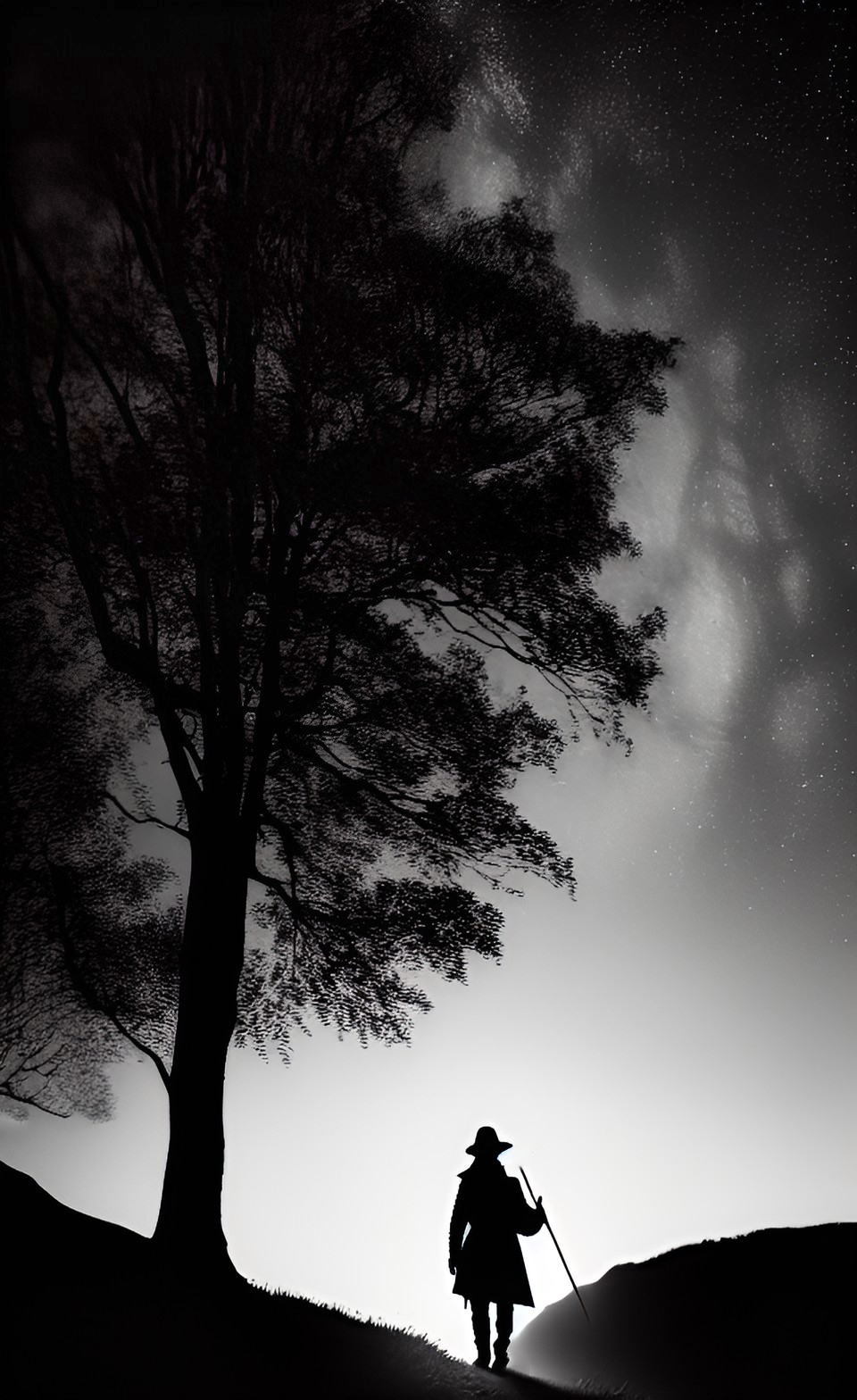 Night walking (single picture)