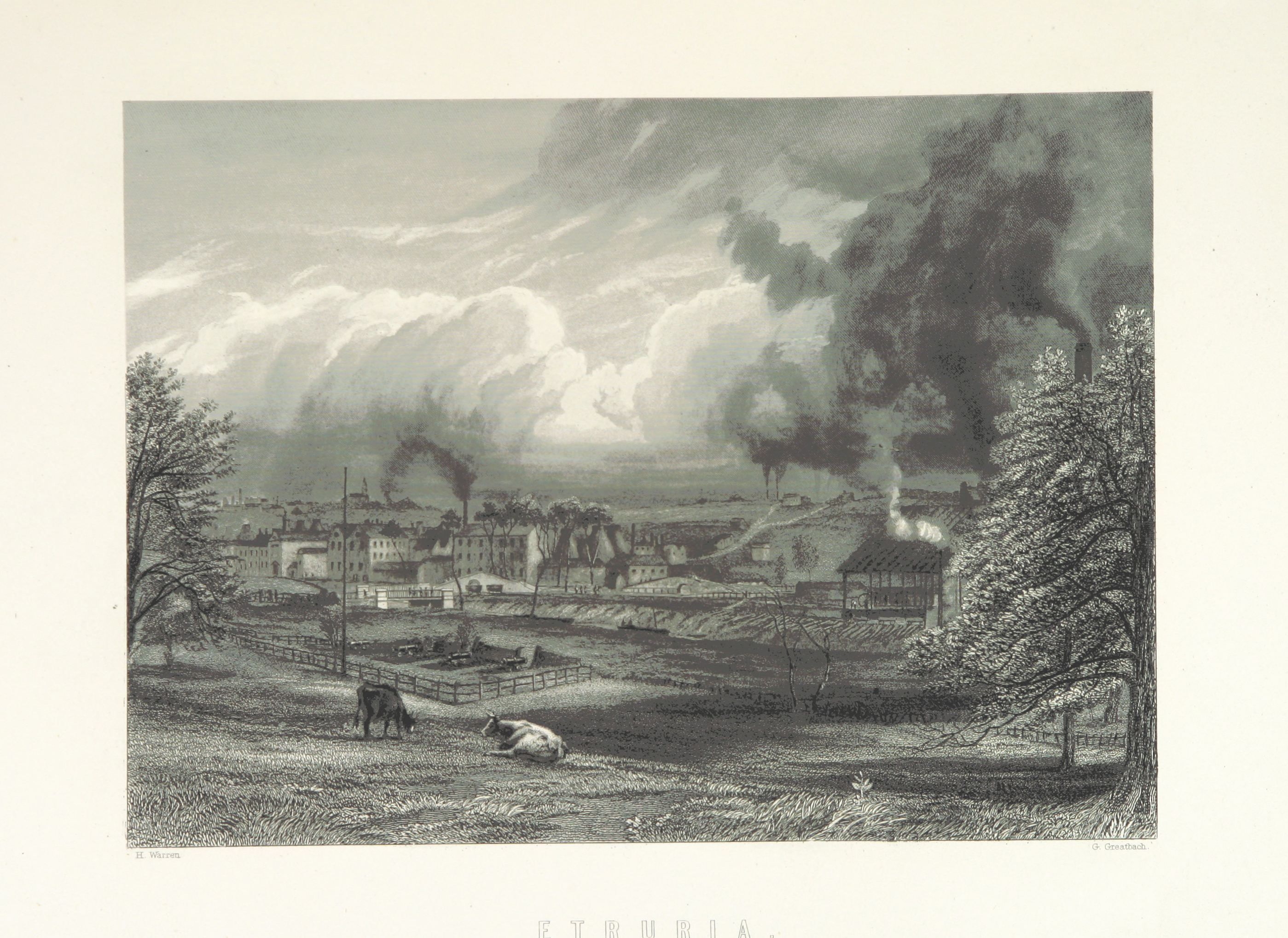 Staffordshire and Warwickshire, past and present: by J. A. Langf