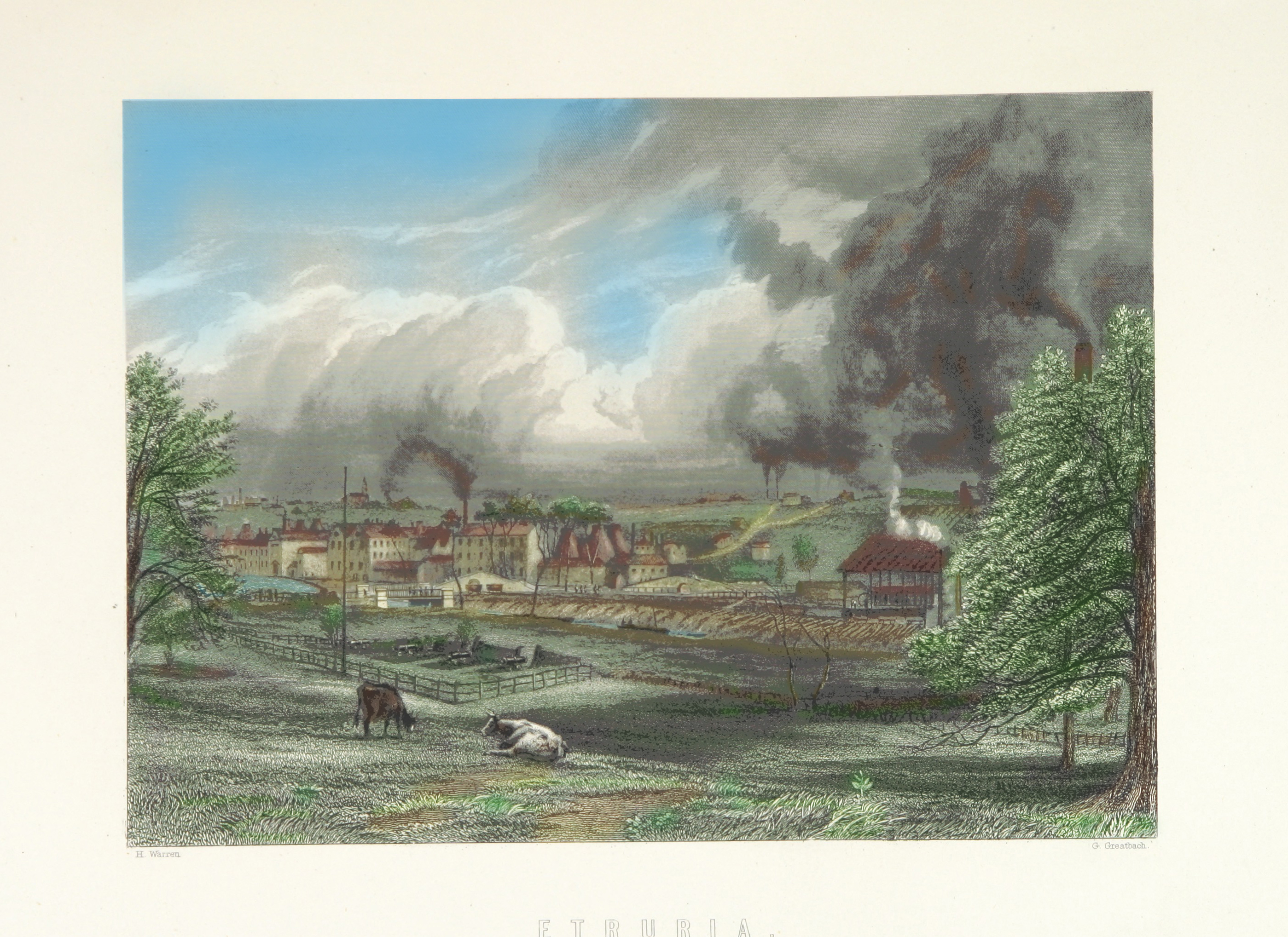 Staffordshire and Warwickshire, past and present: by J. A. Langf