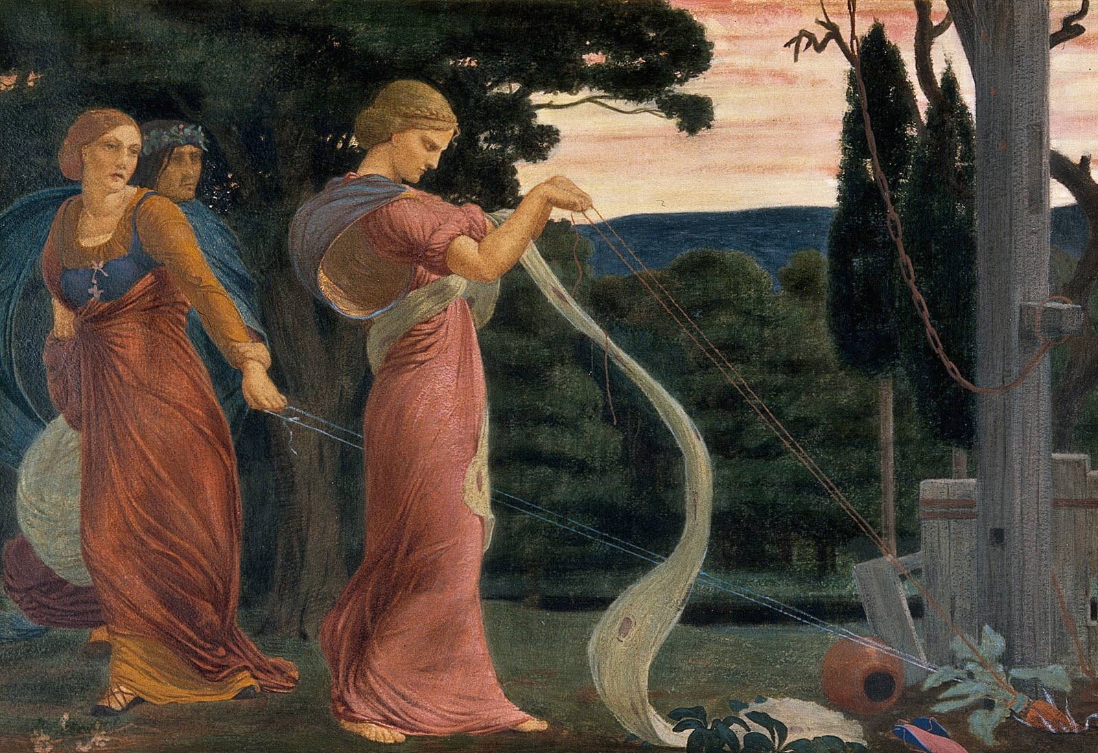robert bateman Three Women Plucking Mandrakes